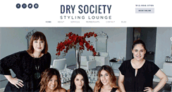 Desktop Screenshot of drysocietystylinglounge.com